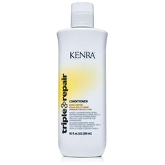 Ingredientes de Kenra Triple Repair con péptidos para fortalecer las fibras capilares