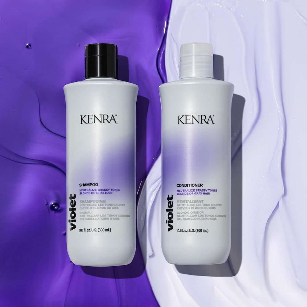 Kenra Violet Textura cremosa: crema suave que cuida cabello procesado.