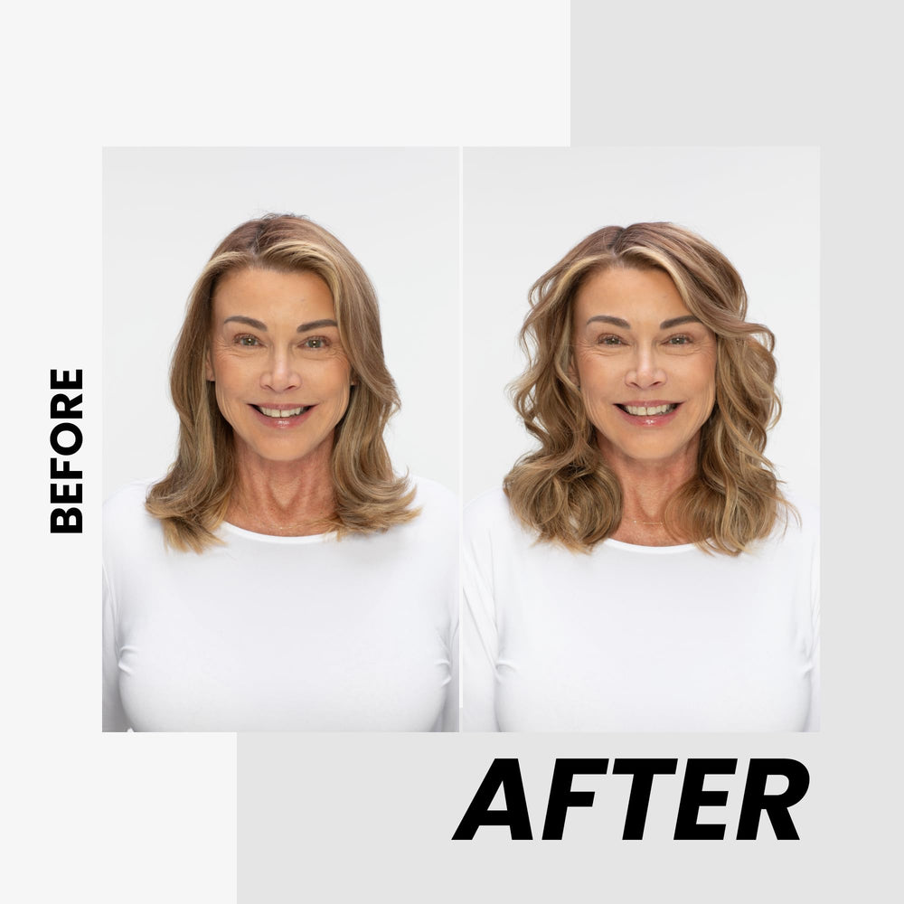 Kenra Volume Spray 25: aplicación uniforme para peinados de acabado natural.