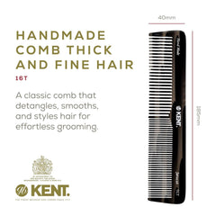 Kent 16T-16TG deslizamiento suave: uso cómodo diario para todo tipo de cabello.