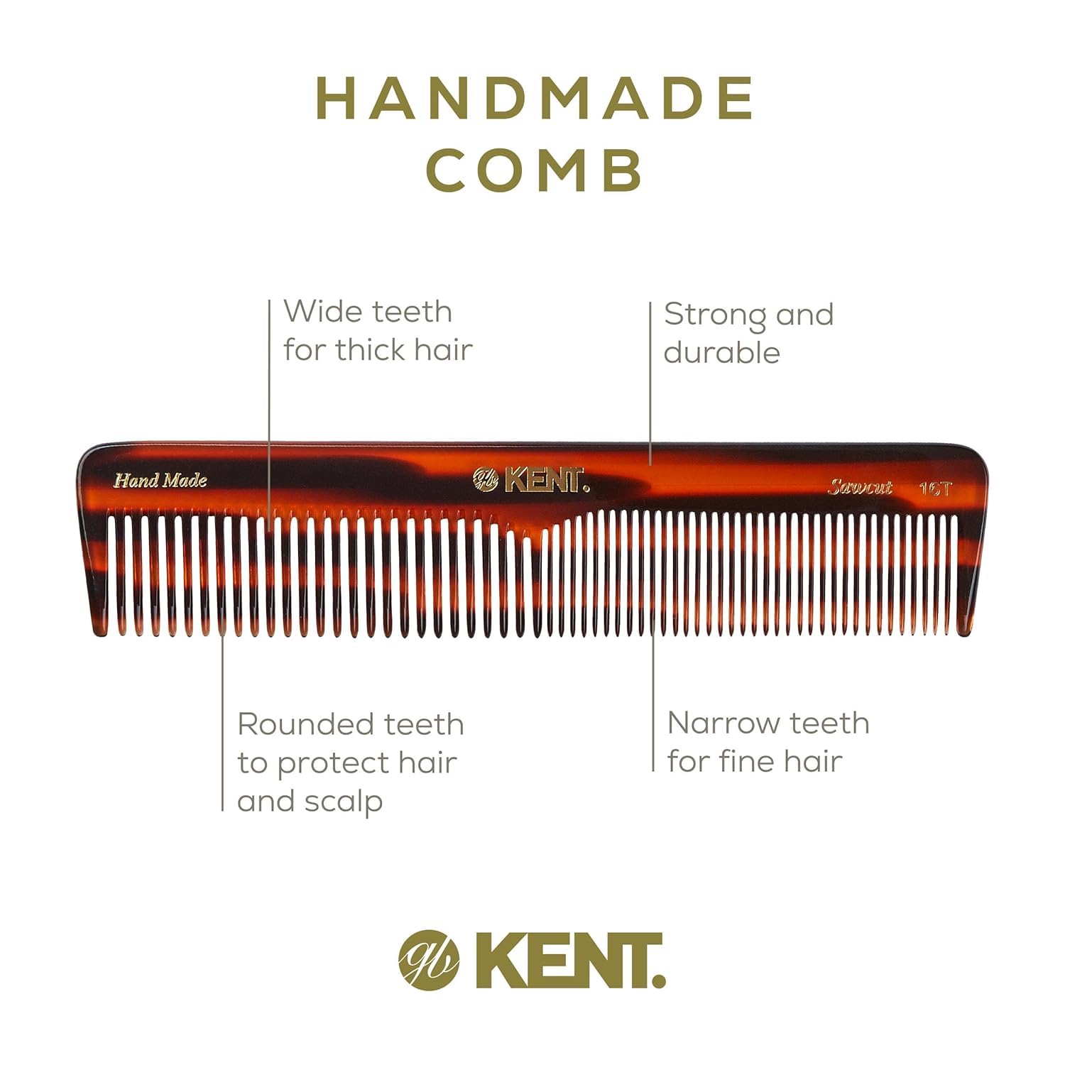 Kent 16T-16TG diseño artesanal: sensación premium y menos estática.