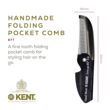 Kent 87T, dientes finos serrados, ideales para dar forma sin tirones.