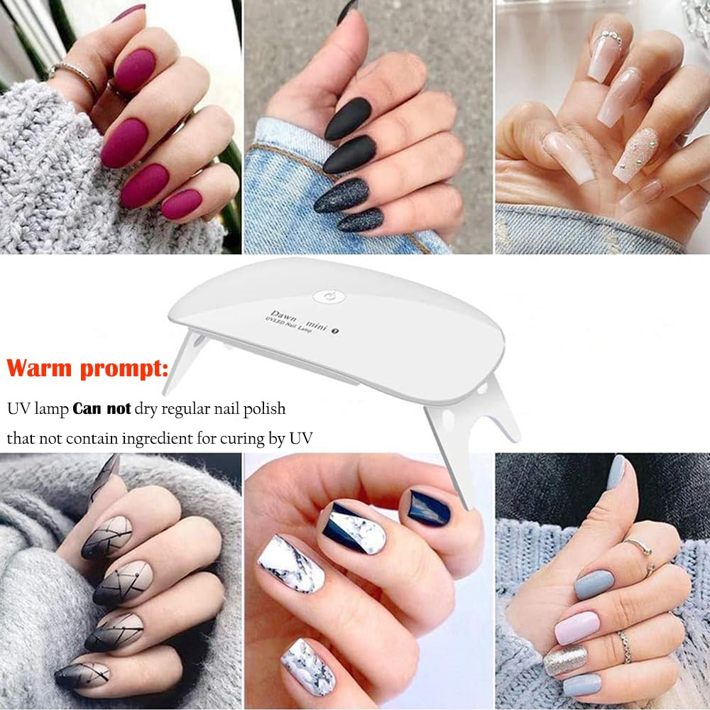 Kepma Lámpara UV-LED para geles; no indicada para esmalte tradicional.