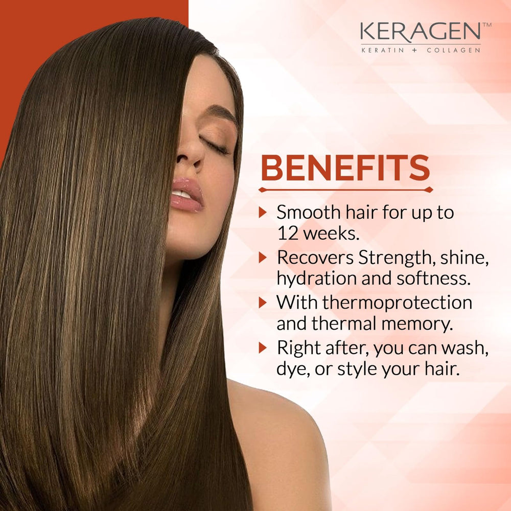 Keragen champú clarificante 32oz: limpia y prepara el cabello