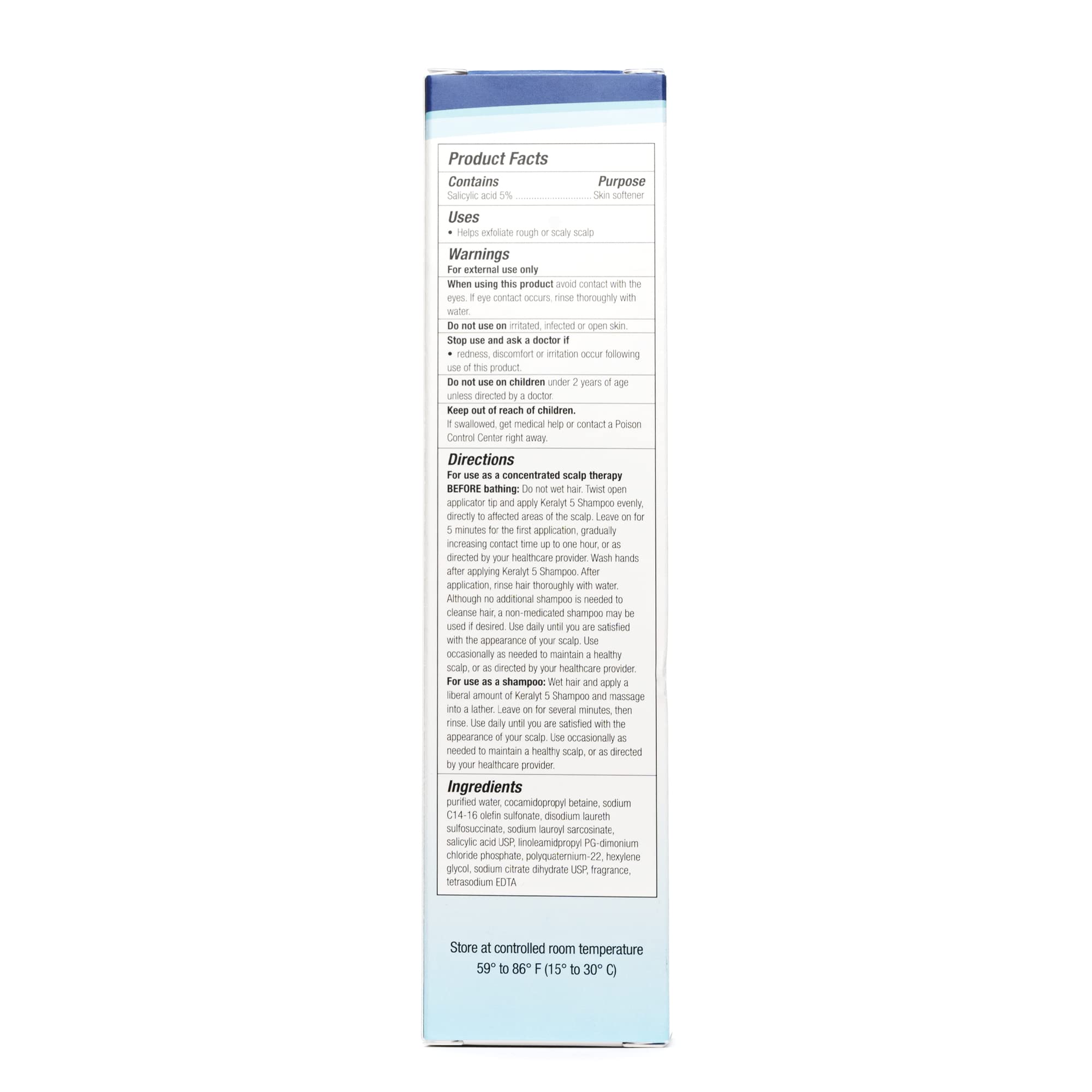 Keralyt 5 frasco 177 ml, formato práctico para uso en casa
