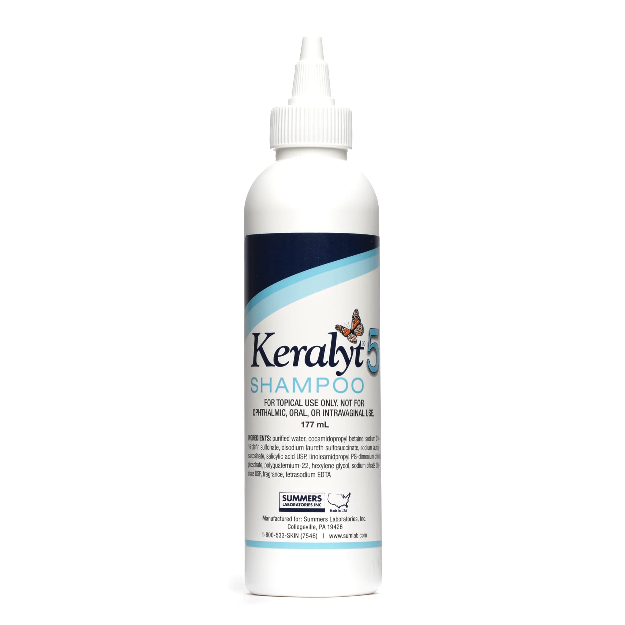 Keralyt 5 lavado suave mostrando espuma ligera y confort