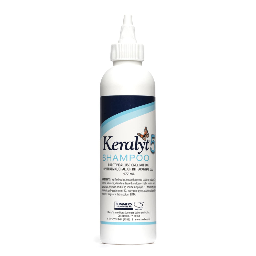 Keralyt 5 lavado suave mostrando espuma ligera y confort