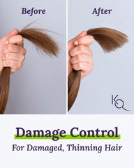 Keranique acondicionador dano cabello reparacion: facilita peinado suave y sin tirones.