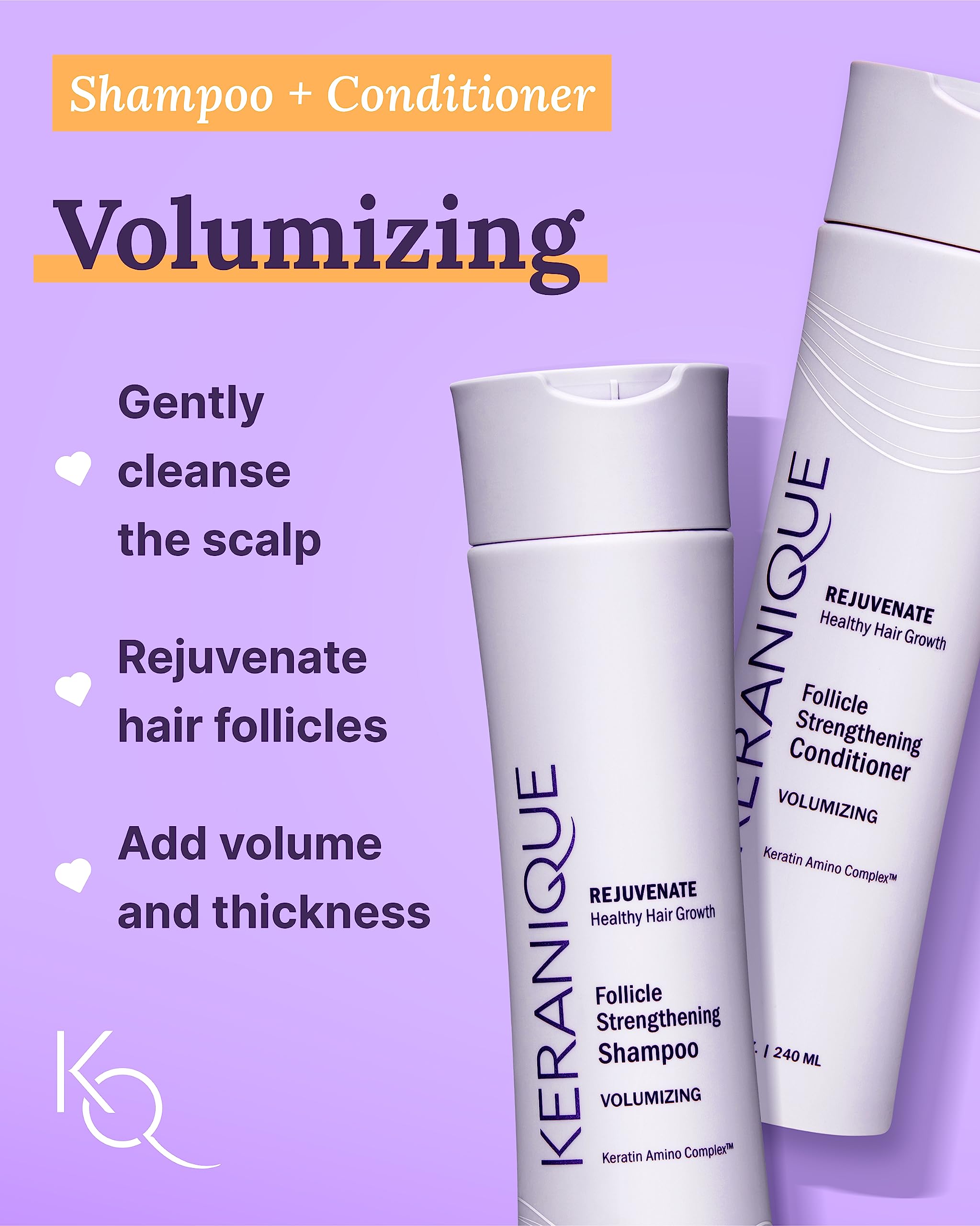 Keranique serum foliculos nutricion: nutre el cuero cabelludo para cabellos densos