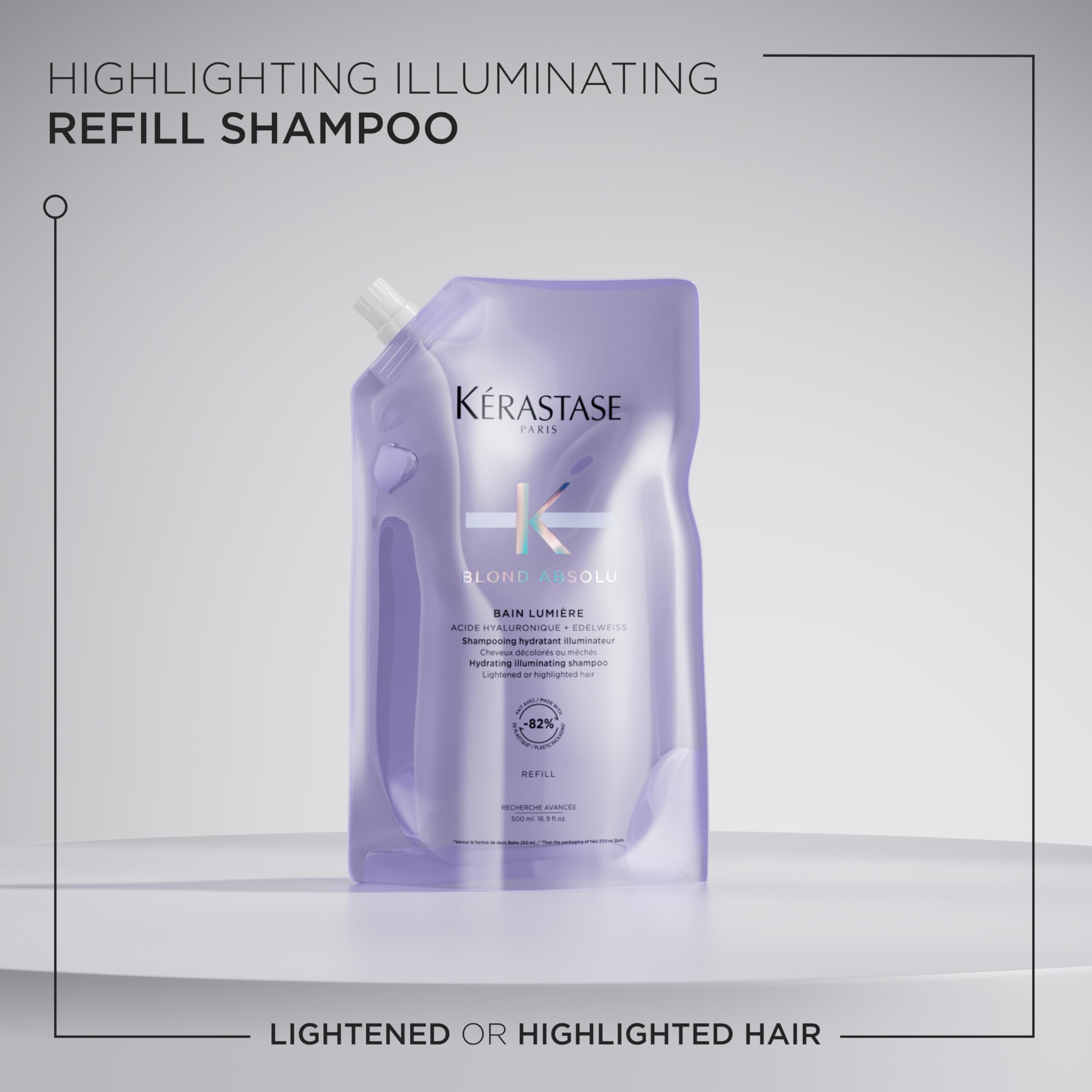 KÉRASTASE Blond Absolu Lumière elimina impurezas y polución para un cabello limpio.