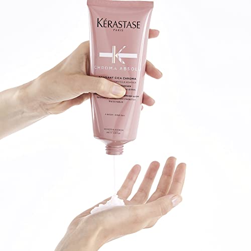 Uso tras lavado, Kerastase Chroma Absolu Cica aporta hidratación prolongada.