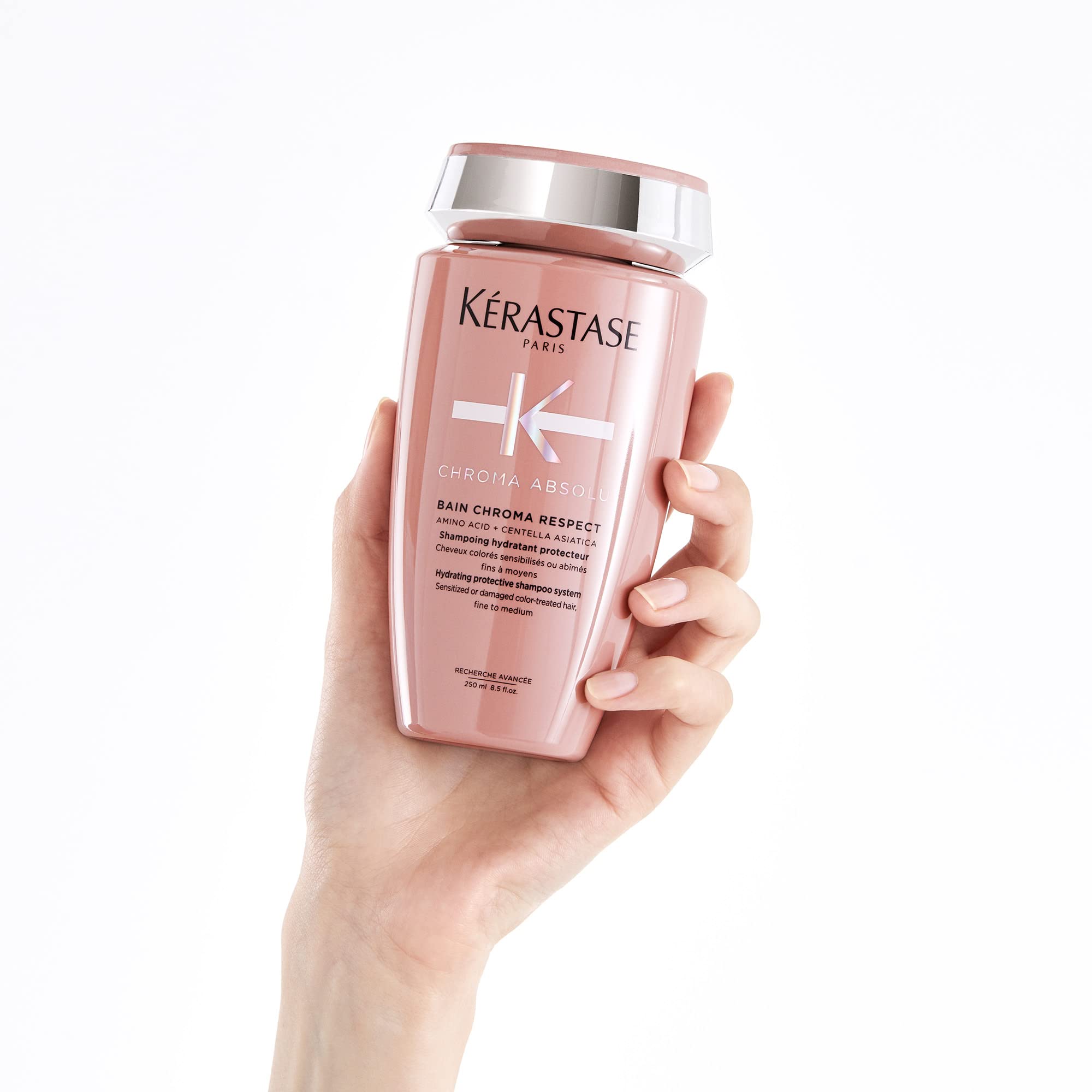 KÉRASTASE champú Chroma Absolu cabello dañado suaviza y facilita peinado.