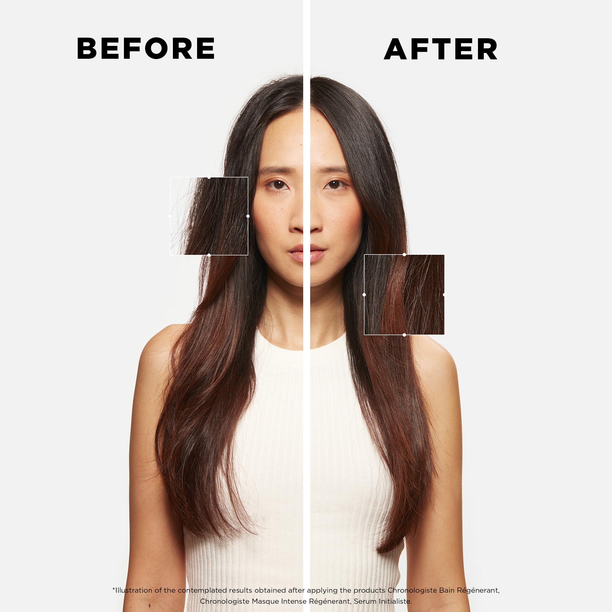 KÉRASTASE Chronologiste aplicación desde raíces a puntas para cabello más suave