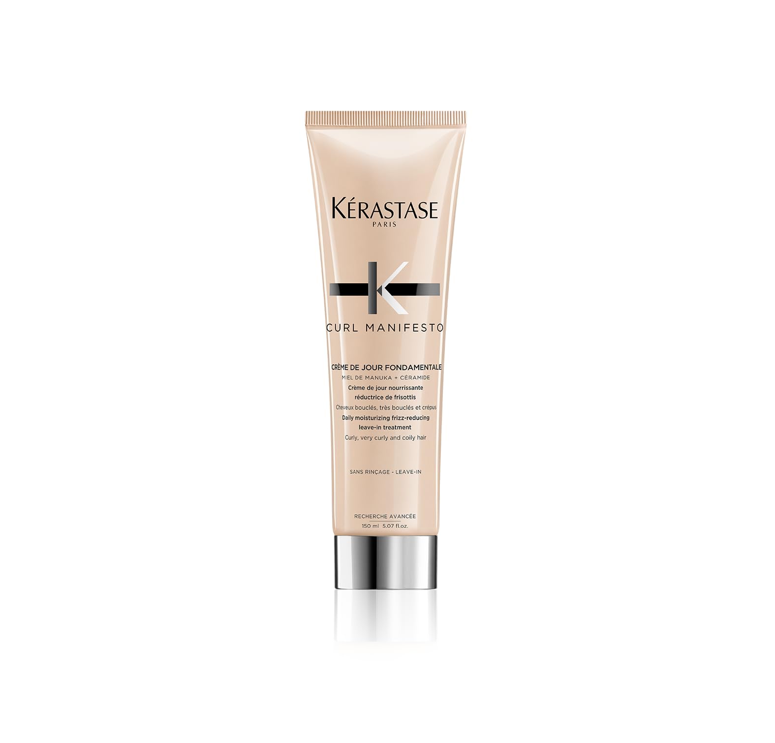 Kerastase Curl Manifesto crema de día en botella, hidratación ligera para rizos definidos