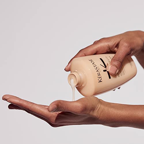 Acondicionamiento recomendado tras champú Curl Manifesto; etiqueta y producto