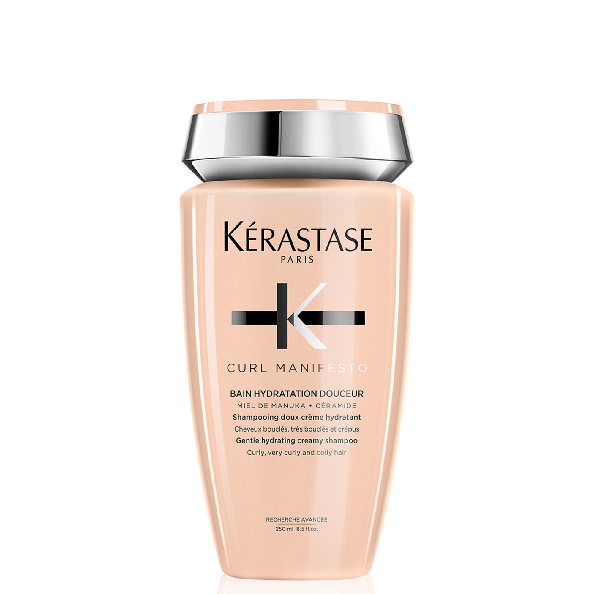 KÉRASTASE Curl Manifesto champú hidratación suave, botella lista para uso diario en rizos
