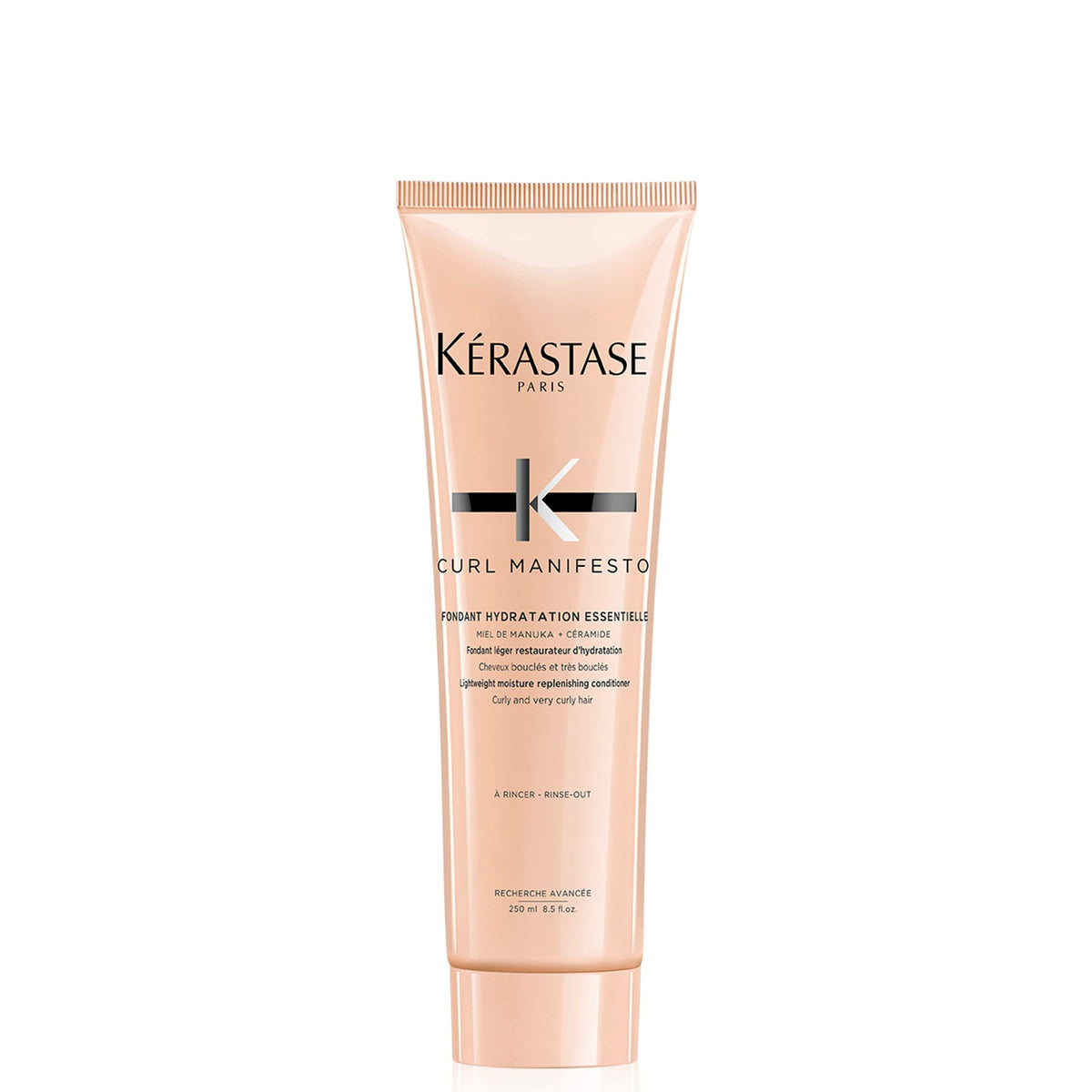 Bouteille KÉRASTASE Curl Manifesto Hydratation Essentielle prête à l'emploi.