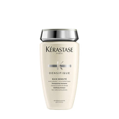 Champú KÉRASTASE Densifique Densité en botella, aporta volumen al cabello fino.