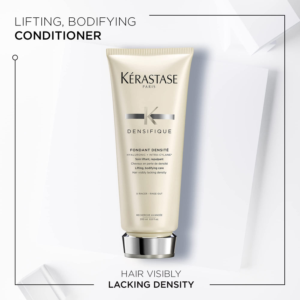 Kerastase Densifique Densité Acondicionador: textura cremosa para un deslizamiento suave.