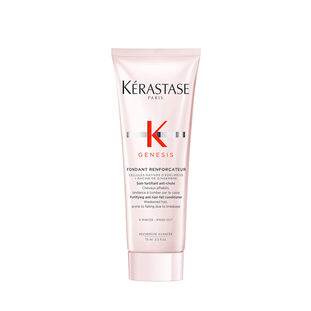 Kerastase Genesis Fondant Renforcateur: bote de 75 ml para fortalecimiento inmediato y suavidad