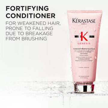 Kerastase Genesis Fondant Renforcateur: textura ligera que fortalece sin pesarlo.
