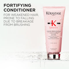 Kerastase Genesis Fondant Renforcateur: textura ligera que fortalece sin pesarlo.