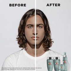 KÉRASTASE Genesis Homme: acabado mate sin residuo pegajoso.
