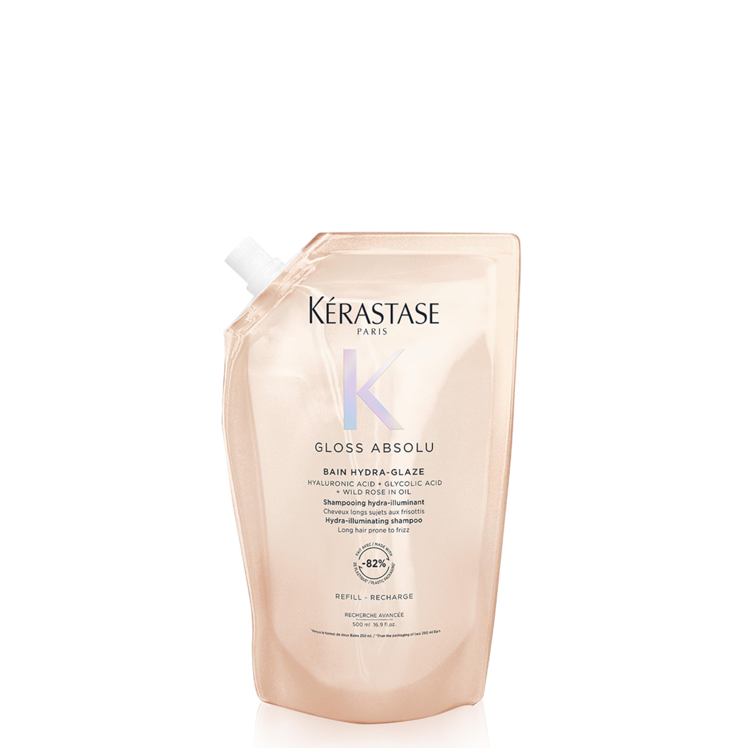 Kerastase Gloss Absolu, botella-vertido: ritual para brillo inmediato