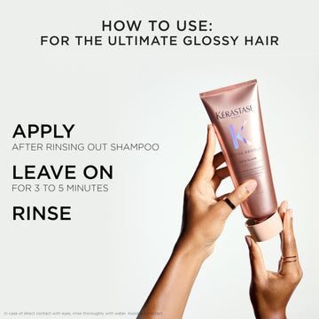 Anti-encrespamiento de hasta cuatro días con Gloss Absolu.