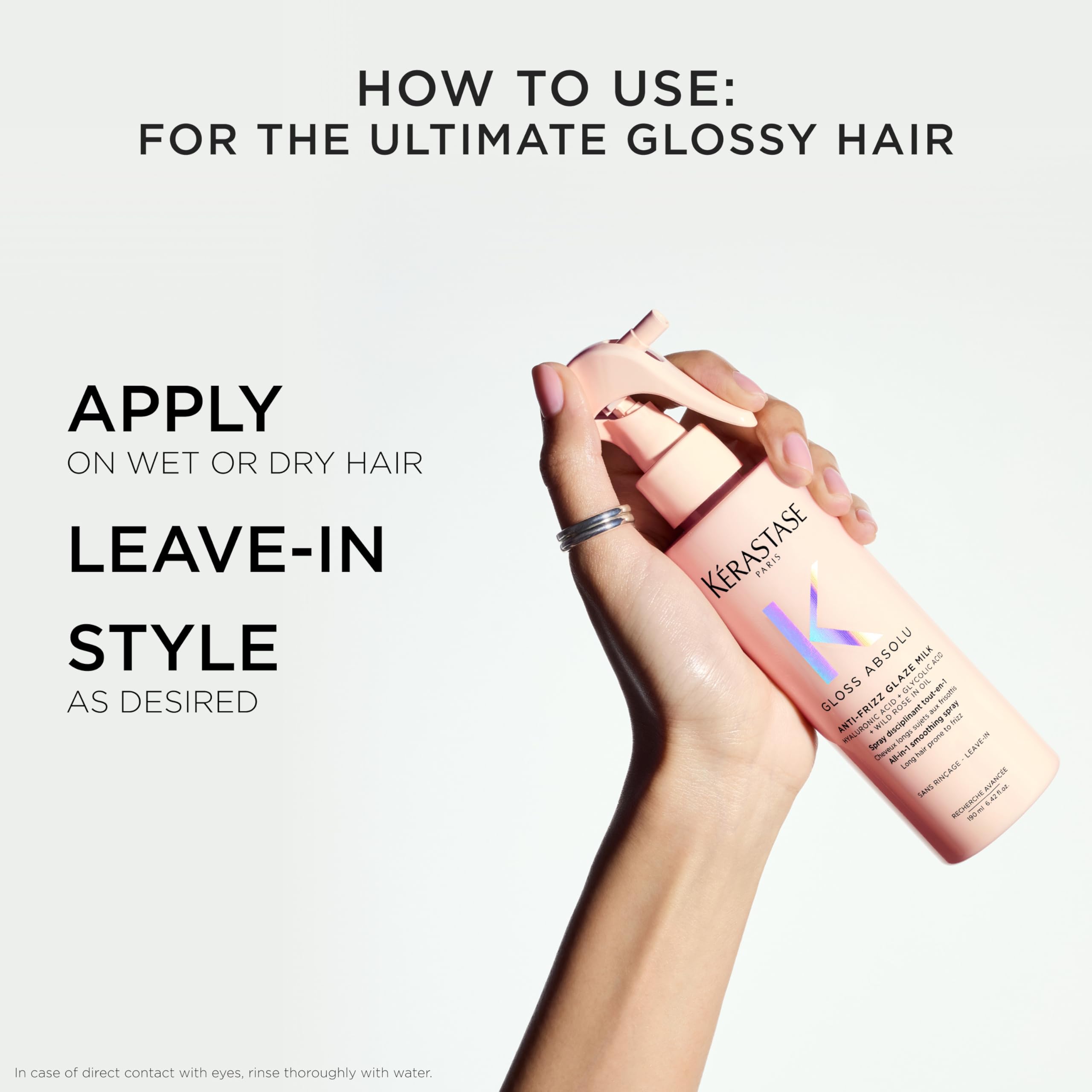 Kerastase Gloss Absolu Milk – démêlage immédiat après pulvérisation