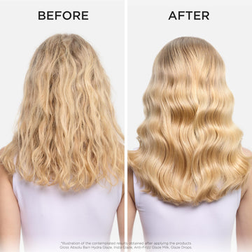 Kerastase Gloss Absolu, textura sedosa sin frizz durante días.