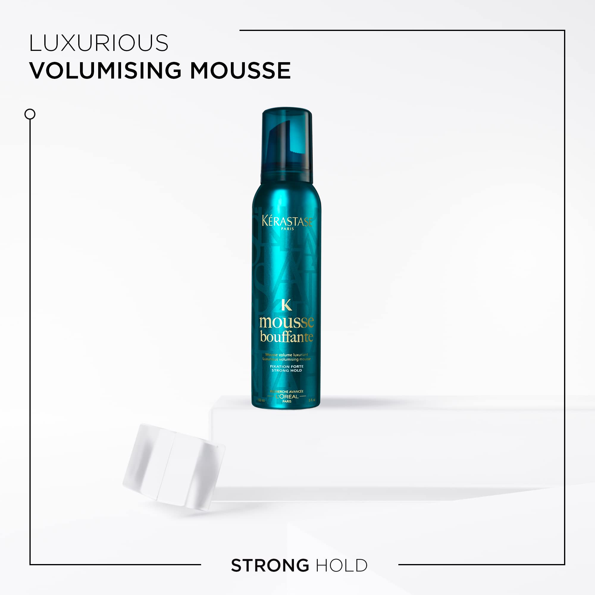 Kerastase Mousse Bouffante, textura ligera que añade cuerpo sin peso.