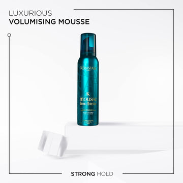 Kerastase Mousse Bouffante, textura ligera que añade cuerpo sin peso.