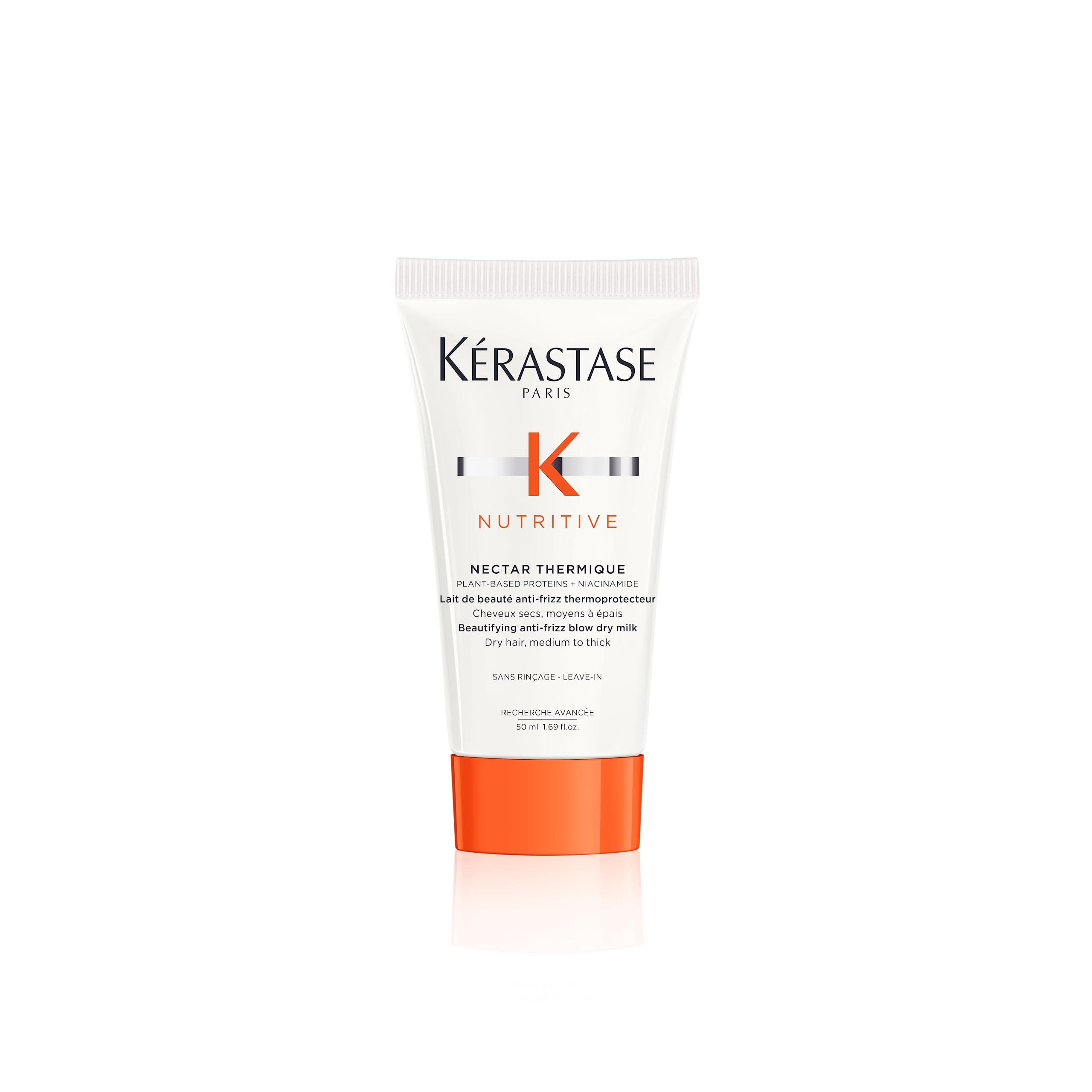 Bouteille KÉRASTASE Nectar Thermique prête à protéger contre la chaleur.