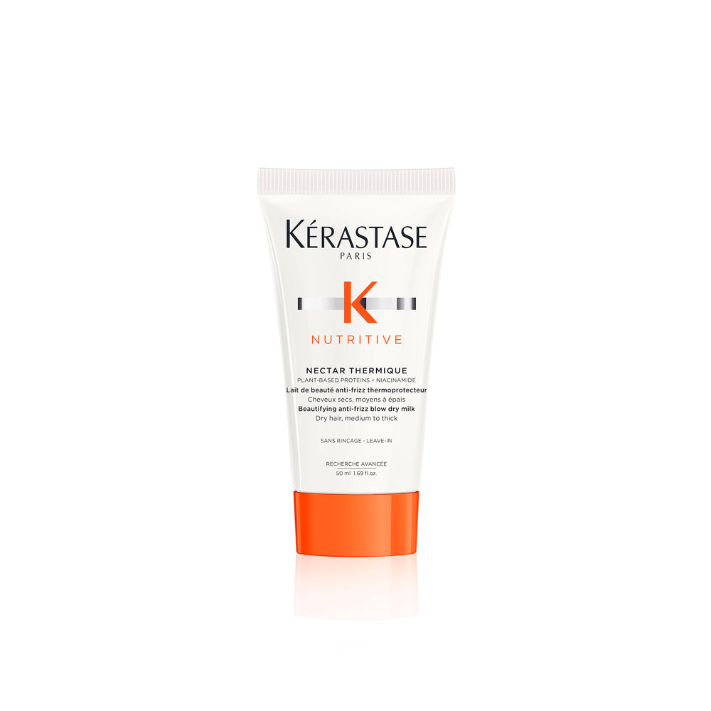 Bouteille KÉRASTASE Nectar Thermique prête à protéger contre la chaleur.