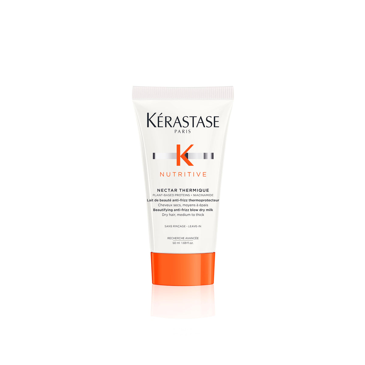 Bouteille KÉRASTASE Nectar Thermique prête à protéger contre la chaleur.