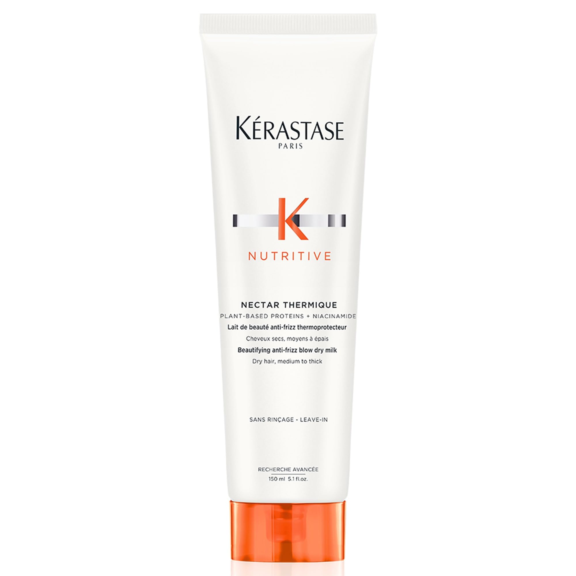 KÉRASTASE Nectar Thermique, crème thermique, protection jusqu'à 450°F pour cheveux secs.