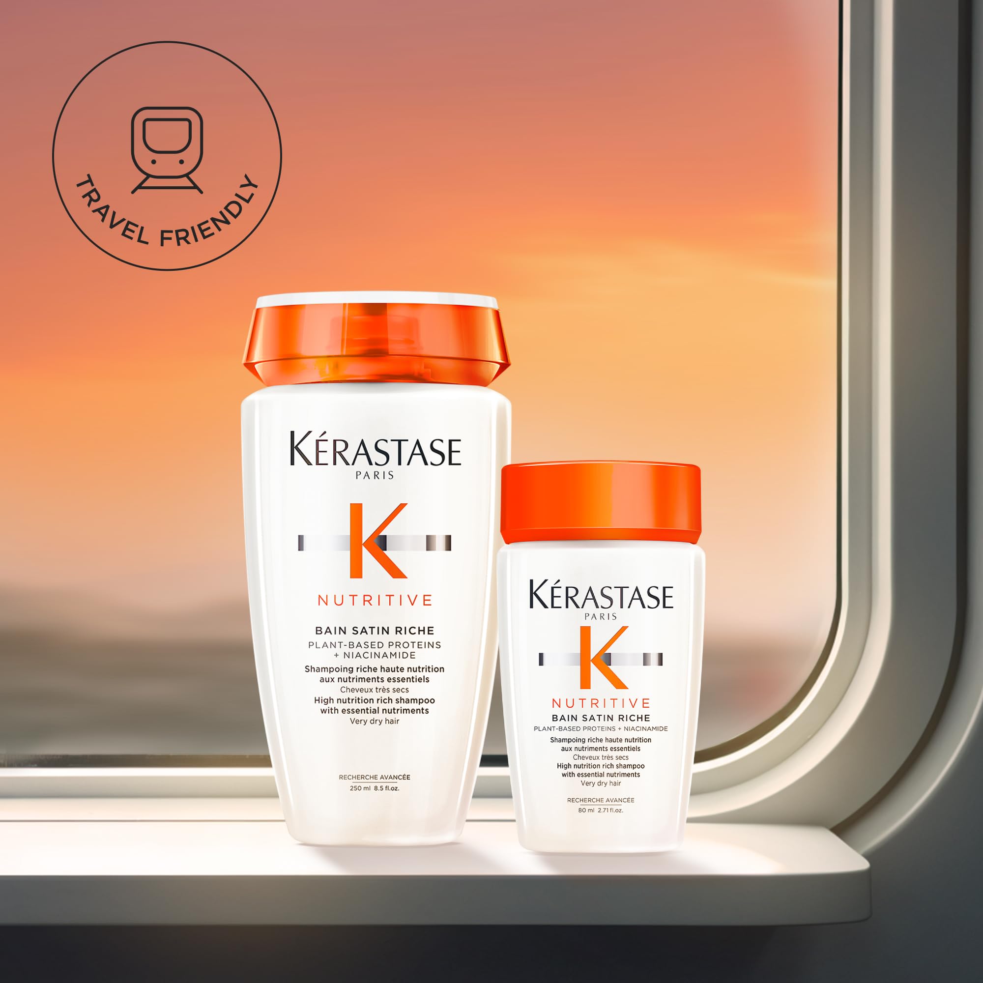 KÉRASTASE Nutritive Bain Satin Riche: espuma cremosa para desenredar.