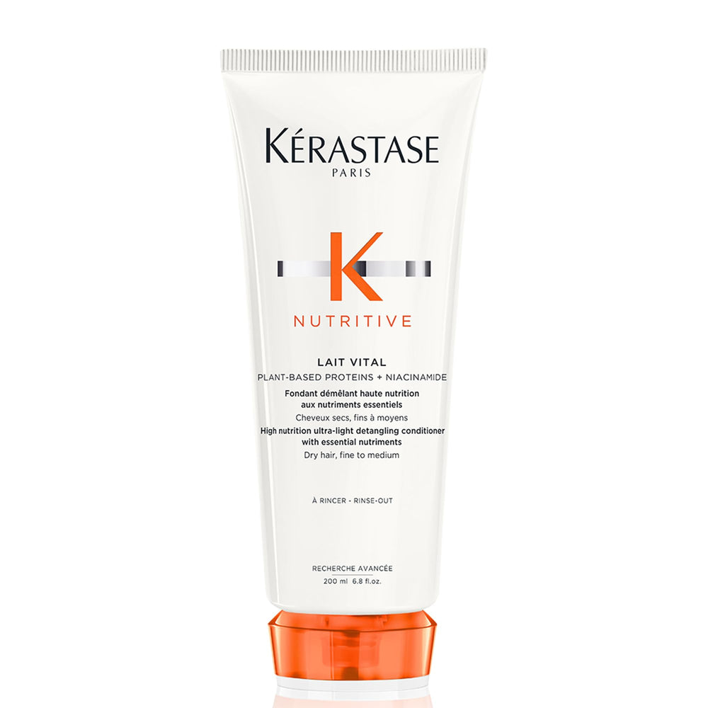 KÉRASTASE Nutritive Lait Vital: botella lista para aplicación de hidratación ligera.
