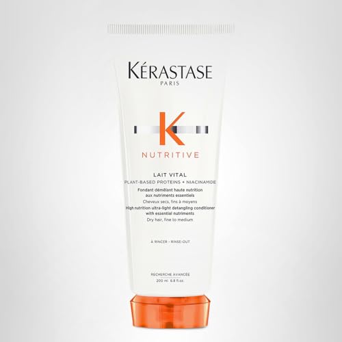 KÉRASTASE Nutritive Lait Vital: resultado en cabello más brillante y suave.