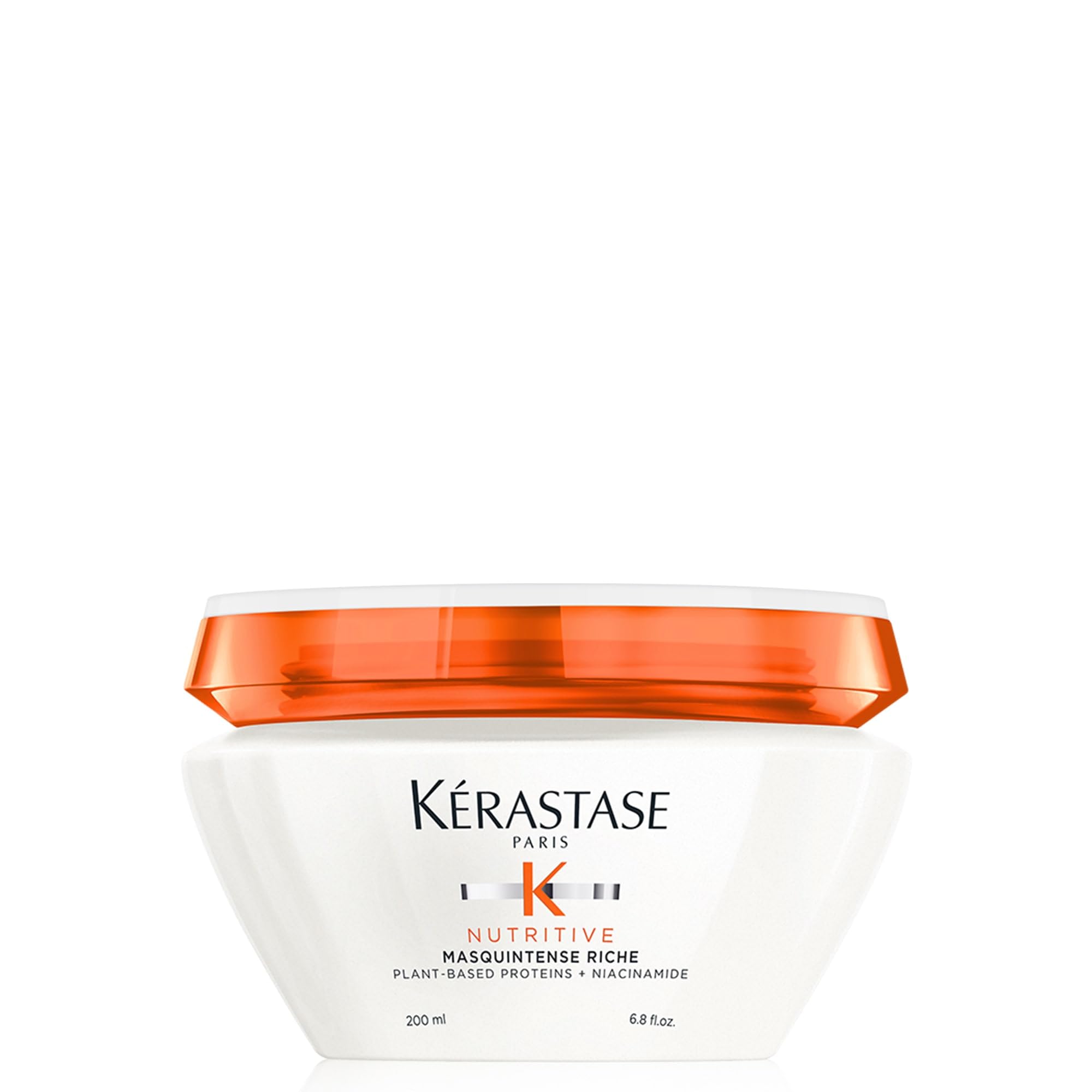 Kérastase Masquintense Riche, bote de crema: hidratación profunda para cabello seco.