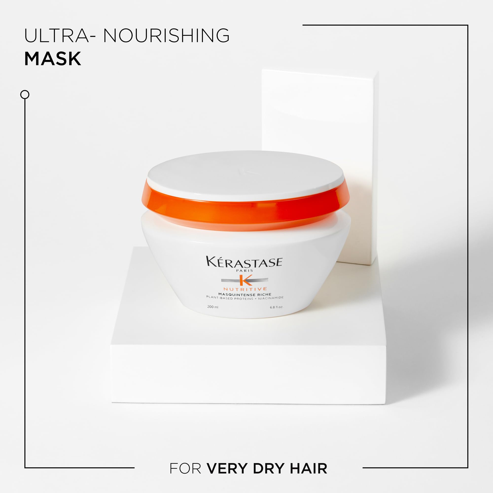Kérastase Masquintense Riche textura cremosa facilita desenredar y deslizar el cepillo.