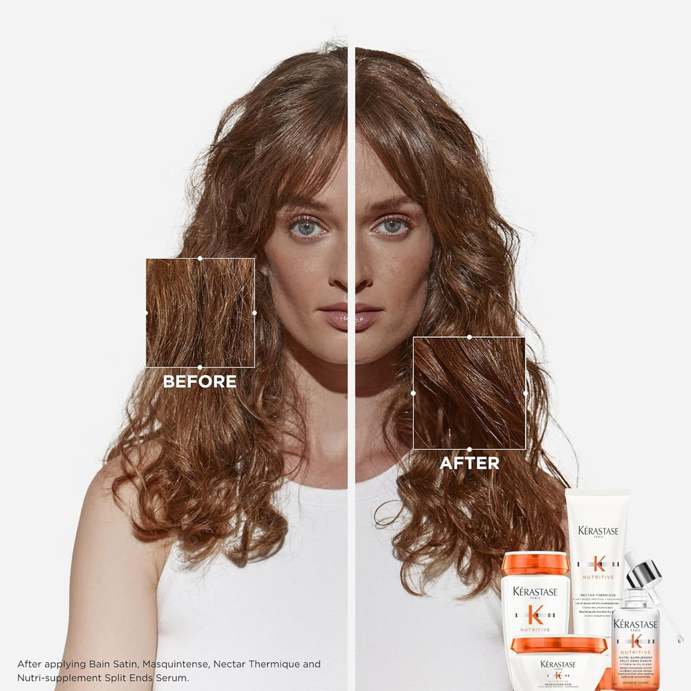 Aceite sin enjuague de KÉRASTASE Nutritive para puntas.