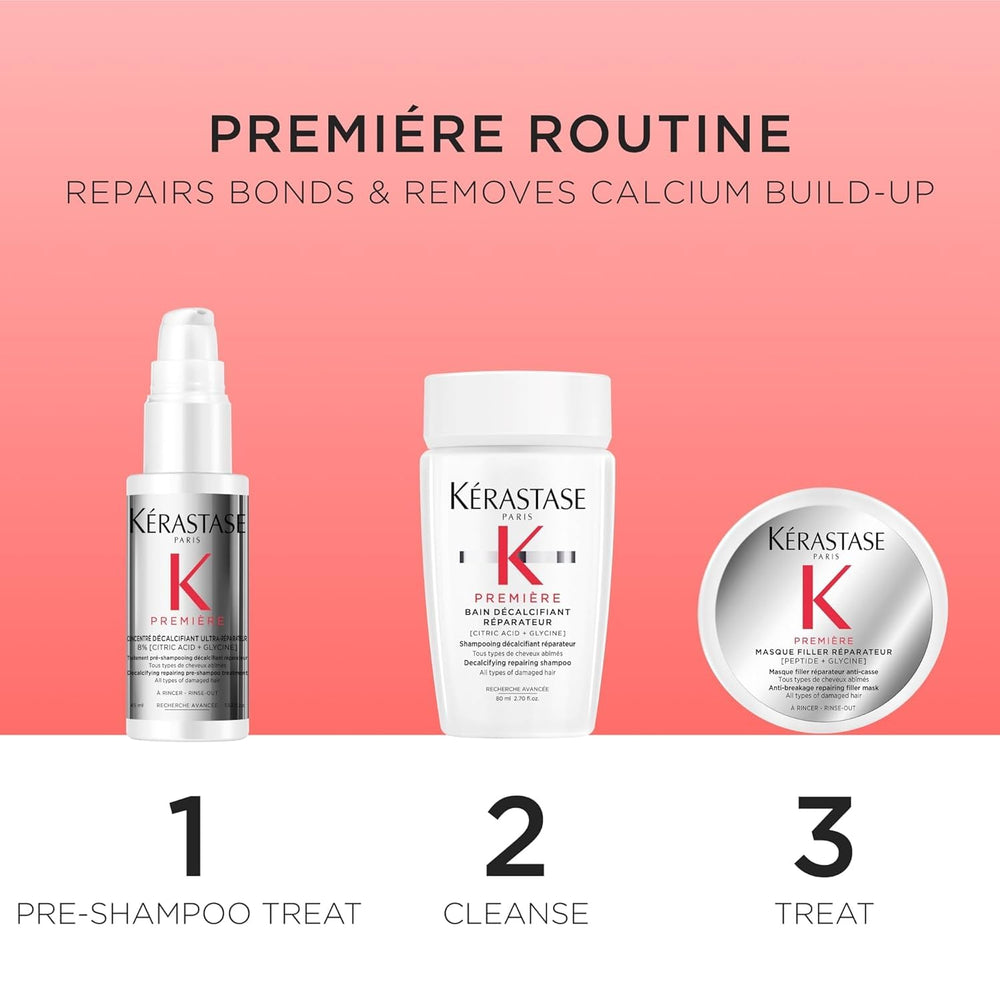 KÉRASTASE Premiere Discovery Set: cabello hidratado y suave tras el lavado