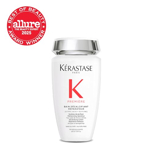 Kerastase Premiere elimina la acumulación de calcio para un cabello más limpio.