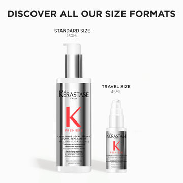 Kerastase Première Repair Pre-Shampoo, ideal para cabello con acumulación de calcio.