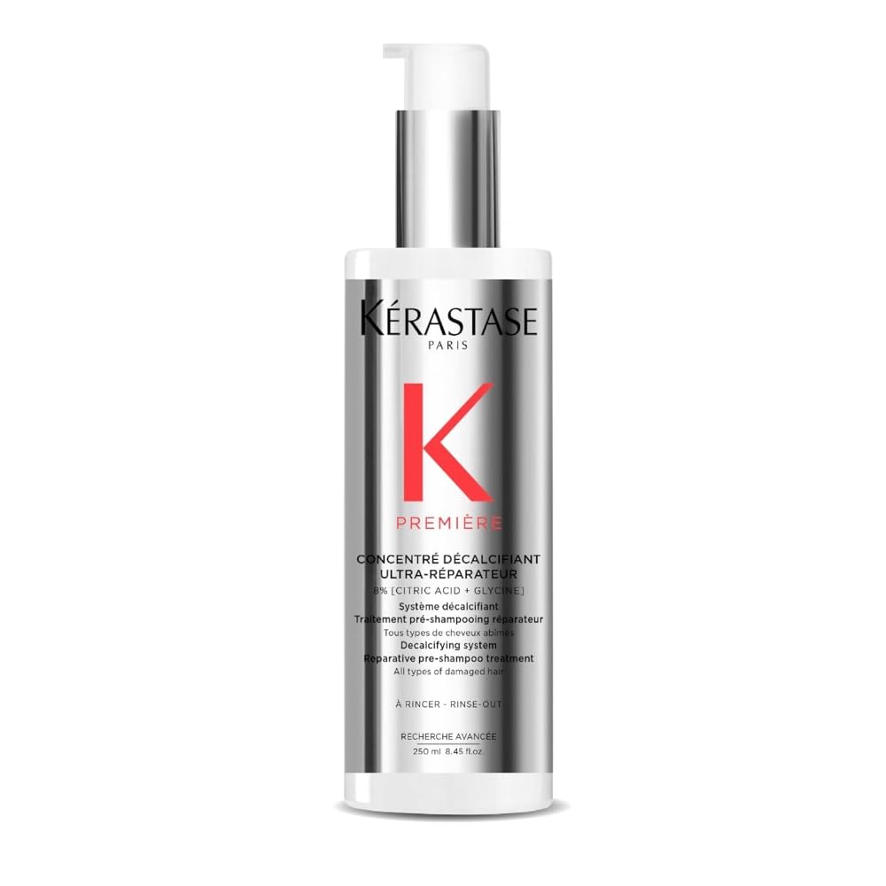 Kerastase Premiere Repair Pre-Shampoo: botella frontal para reparación capilar.