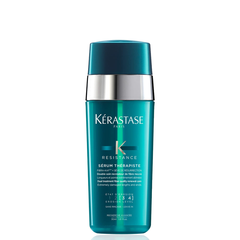 KÉRASTASE Resistance Serum Therapiste: botella reparadora para cabello muy dañado.
