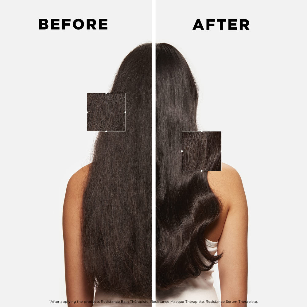 KÉRASTASE Resistance Therapiste, uso diario para cabello dañado y cuidado profesional.