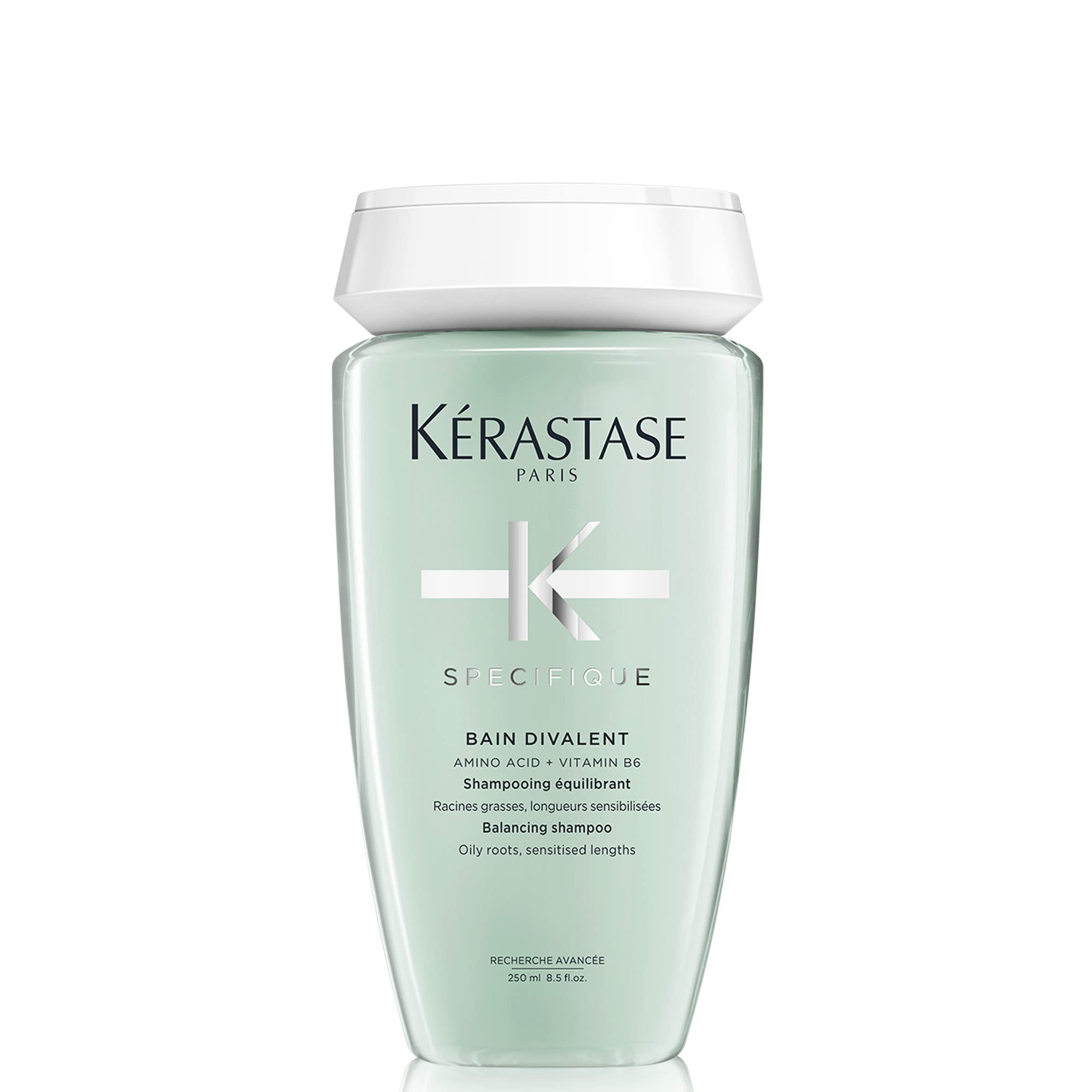 KÉRASTASE Specifique Shampoing Balancing: racines équilibrées et cuir chevelu frais.